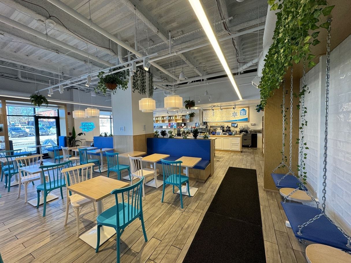 Home of Greek Yougurt interior of business