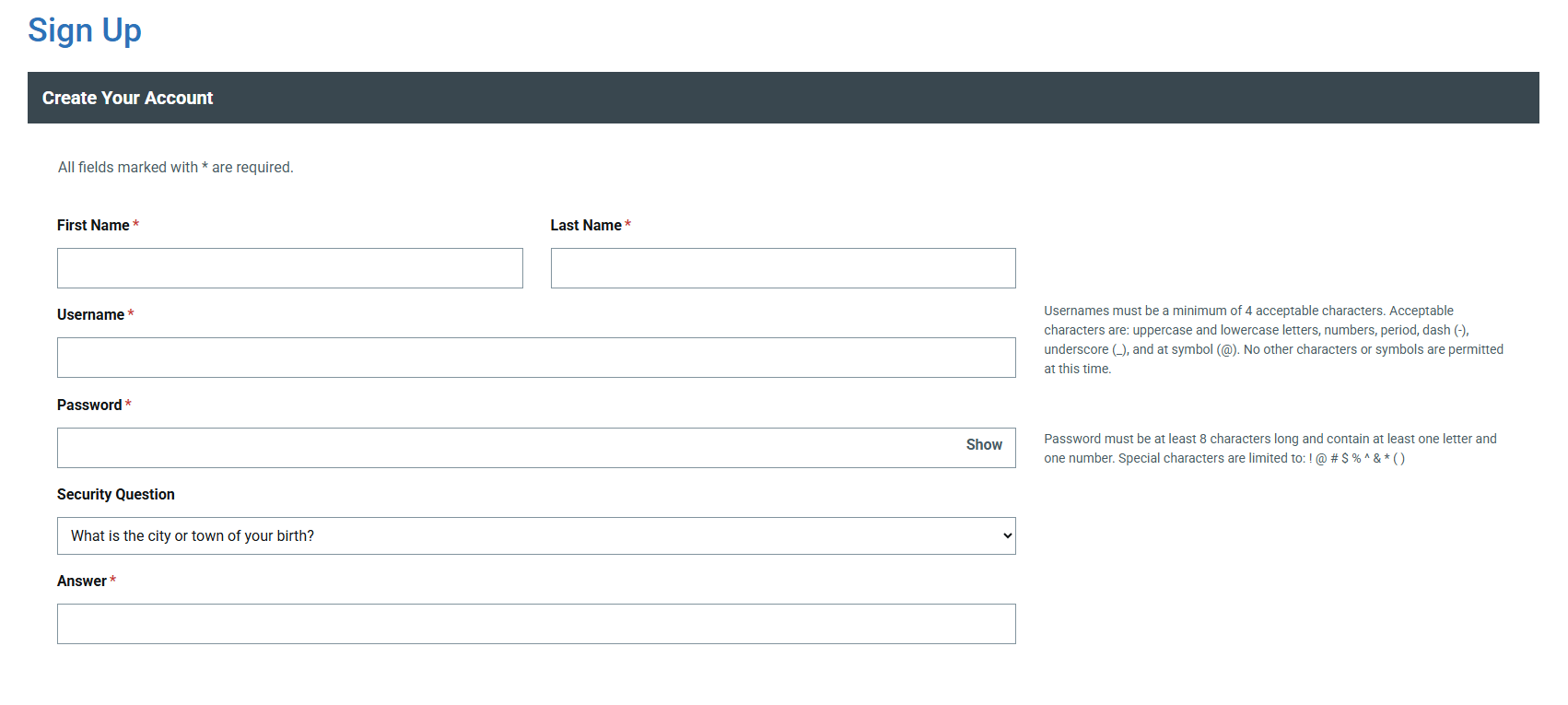 Everbridge Create Your Account 1